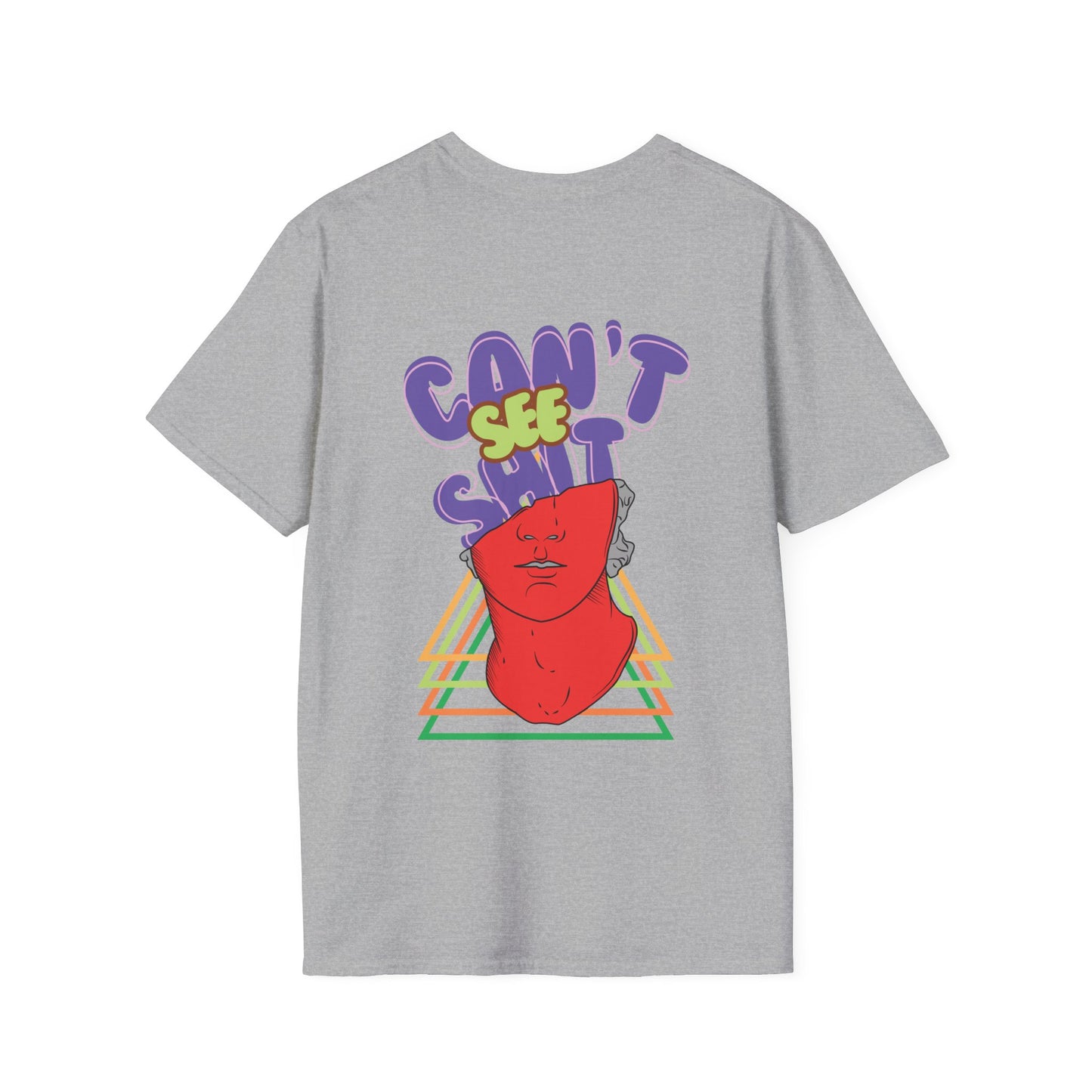 Can’t See Shit Graphic T-Shirt – Bold Typography | Street Culture Statement - BackBeat Wear