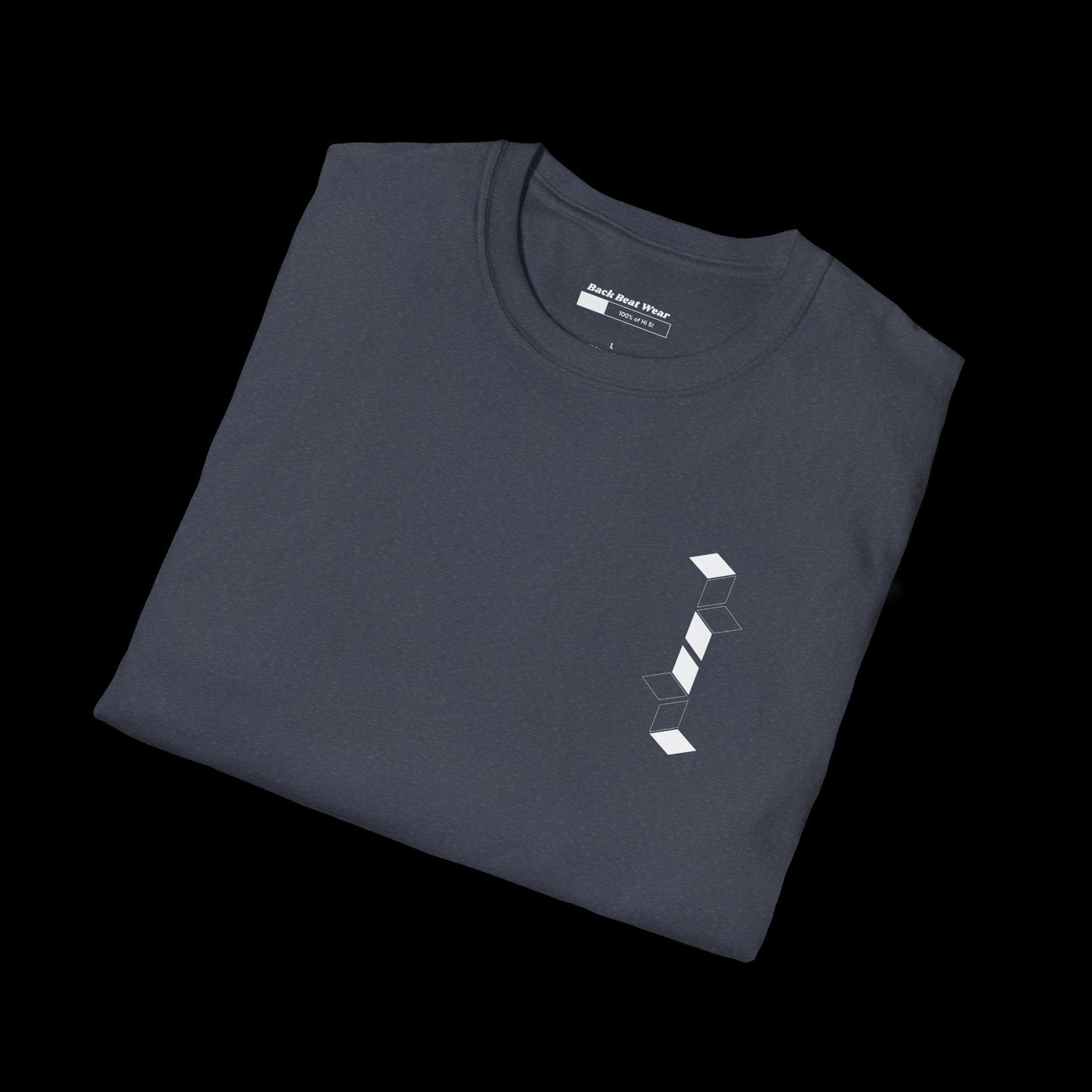 Geometric Flow: Minimalist Cube Design T-Shirt