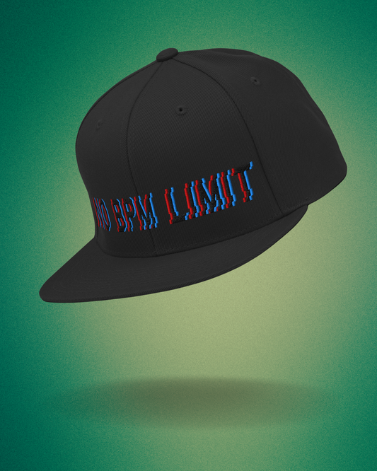 No BPM Limit: Futuristic Snapback Cap  BackBeat Wear