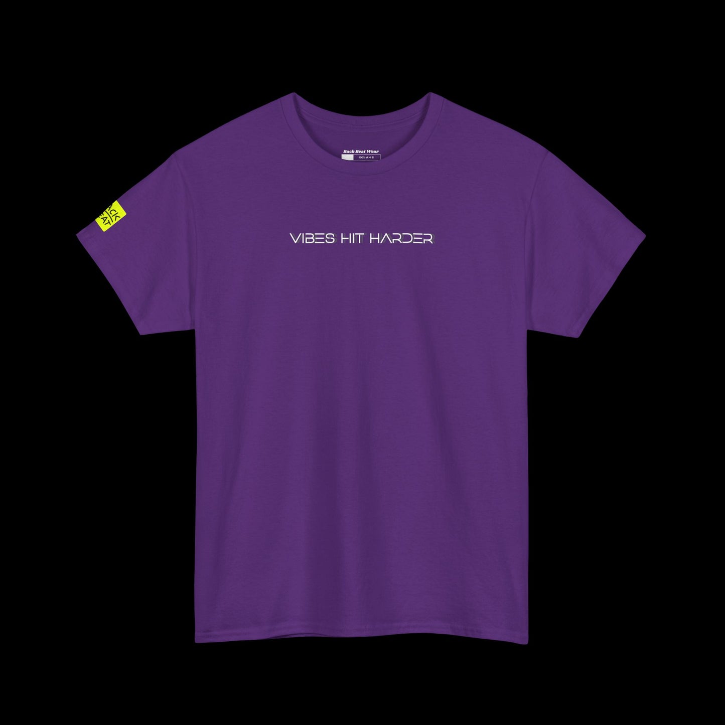 Vibes Hit Harder T-Shirt | Dark Club Energy Graphic Tee