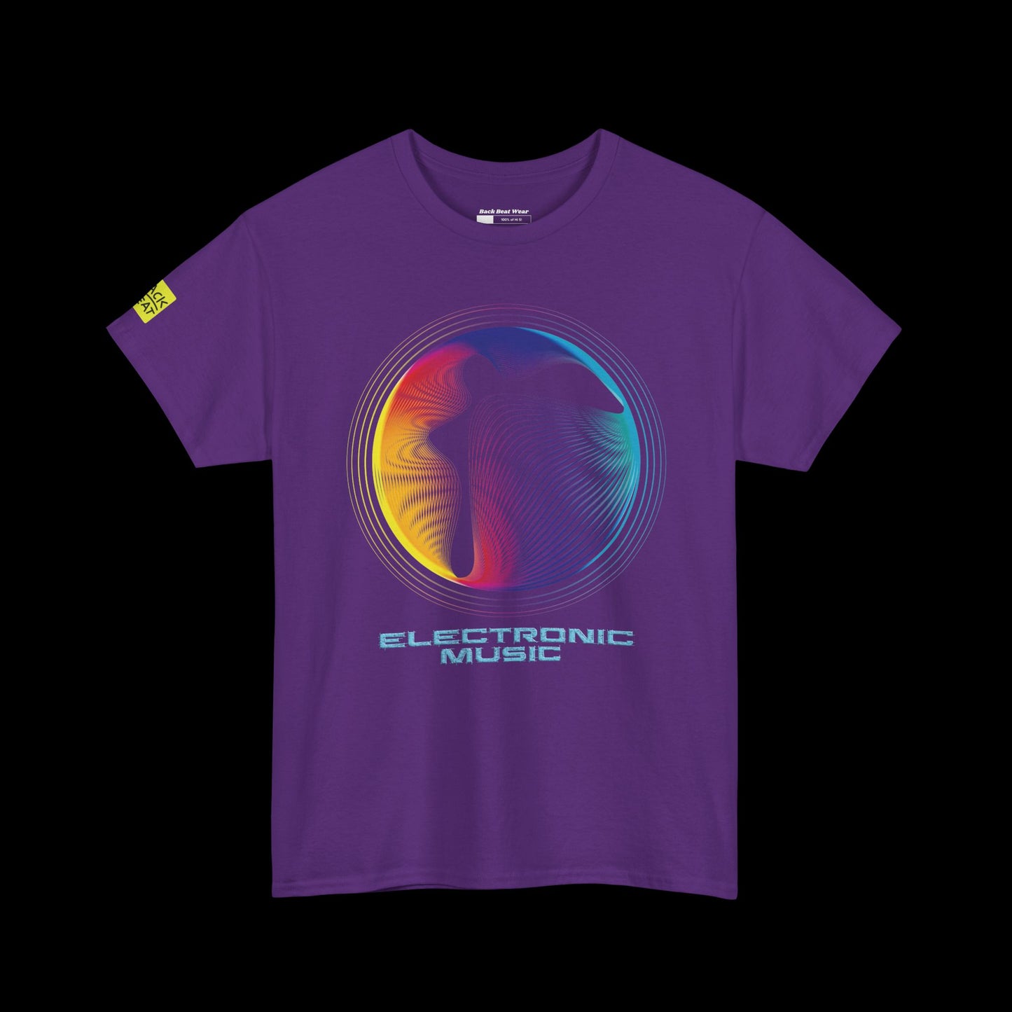 Electronic Pulse Front Print | Electronic Music T-Shirt