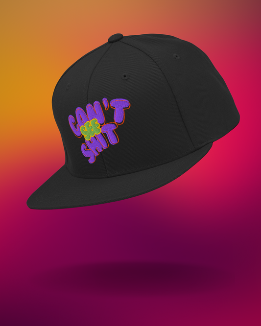 Can’t See Sh*t Snapback Hat | Playful Streetwear Accessory  BackBeat Wear