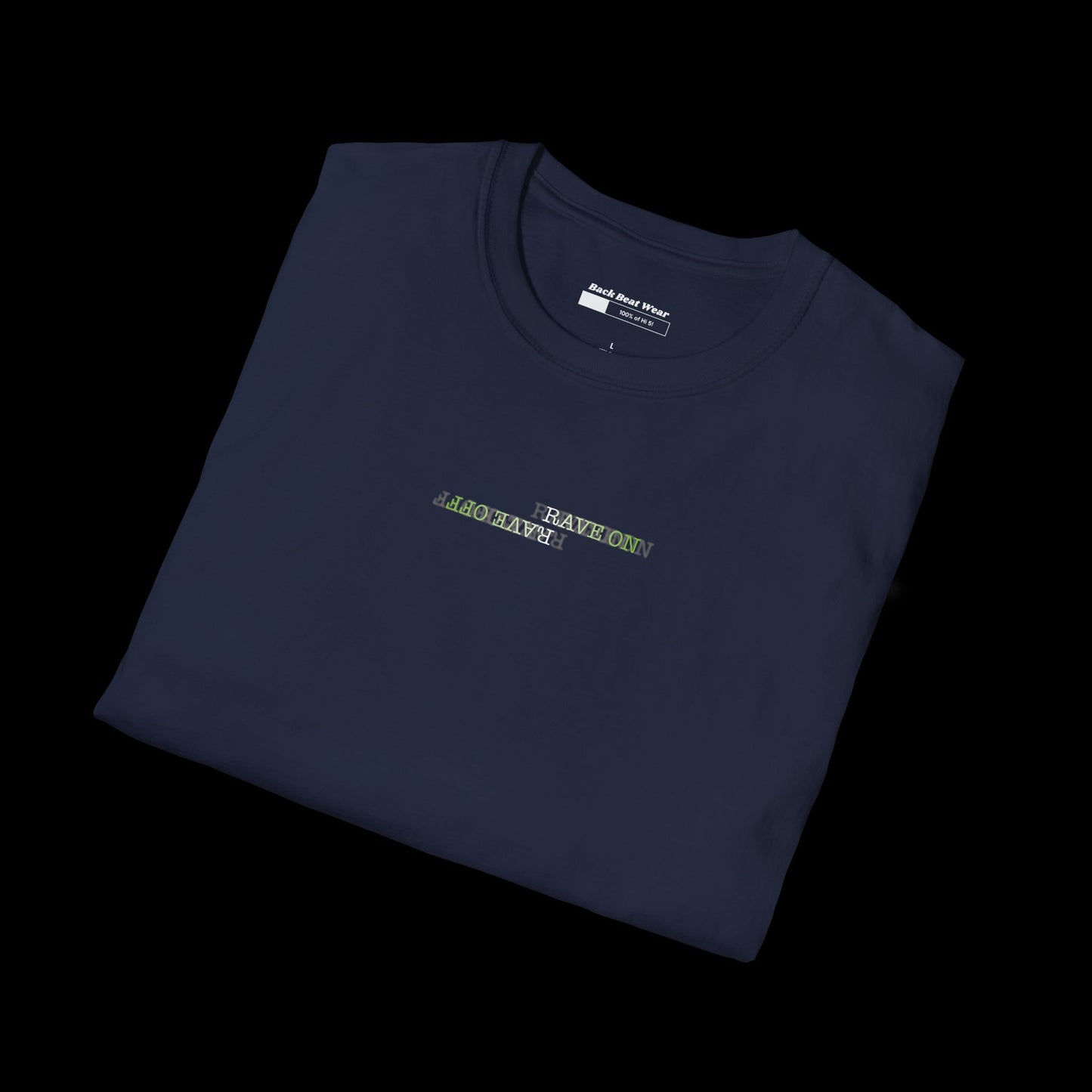 Rave on Rave Off T-Shirt | Psychedelic Graphic Tee for Ravers