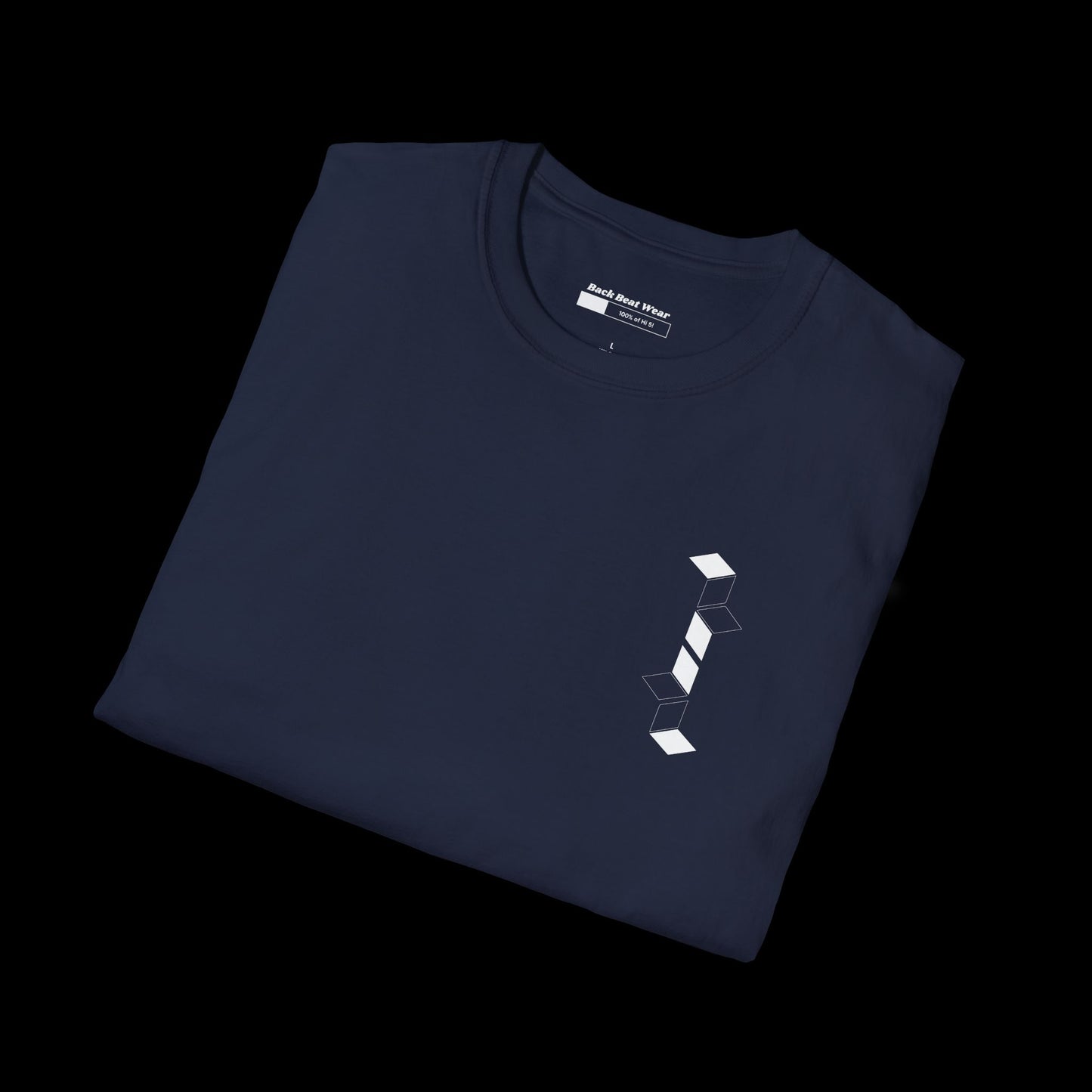 Geometric Flow: Minimalist Cube Design T-Shirt