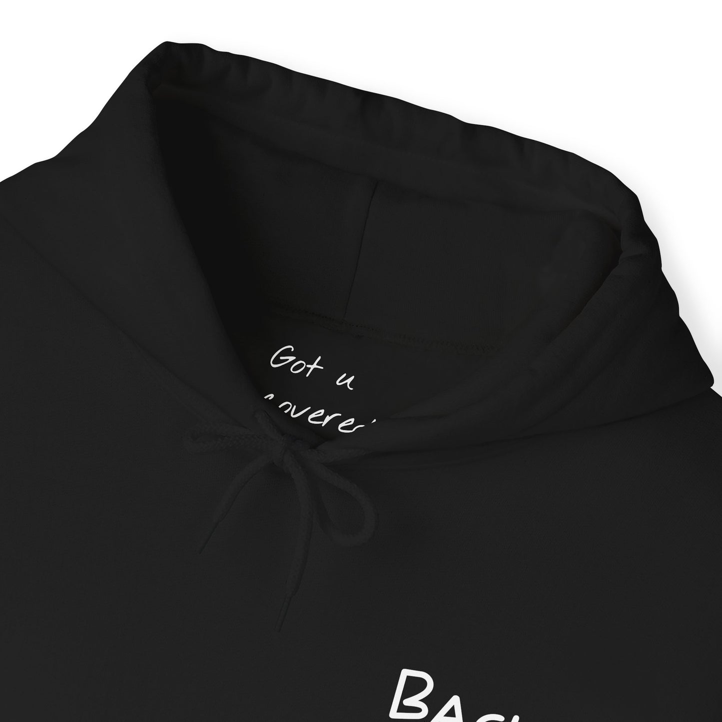 Urban Angel Hoodie: Neon Renaissance Collage - BackBeat Wear