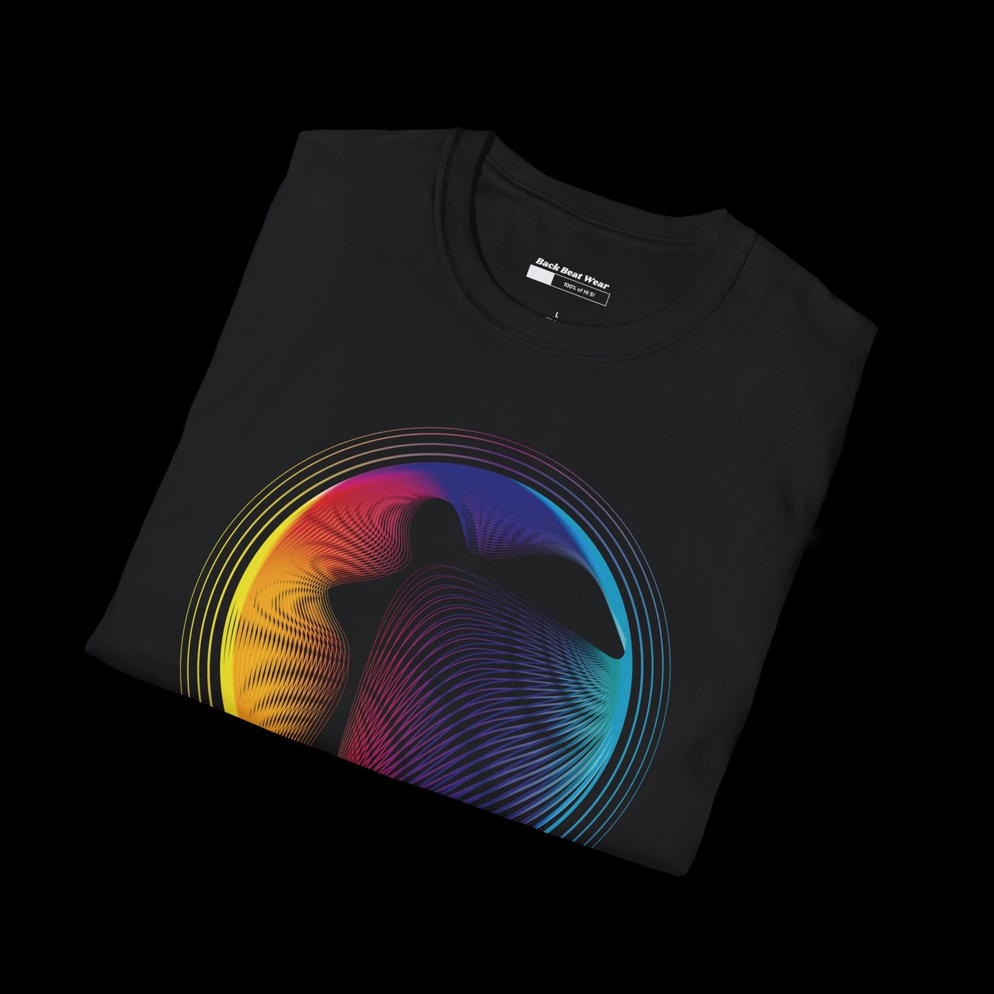 Electronic Pulse Front Print | Electronic Music T-Shirt BackBeat Wear T-Shirt