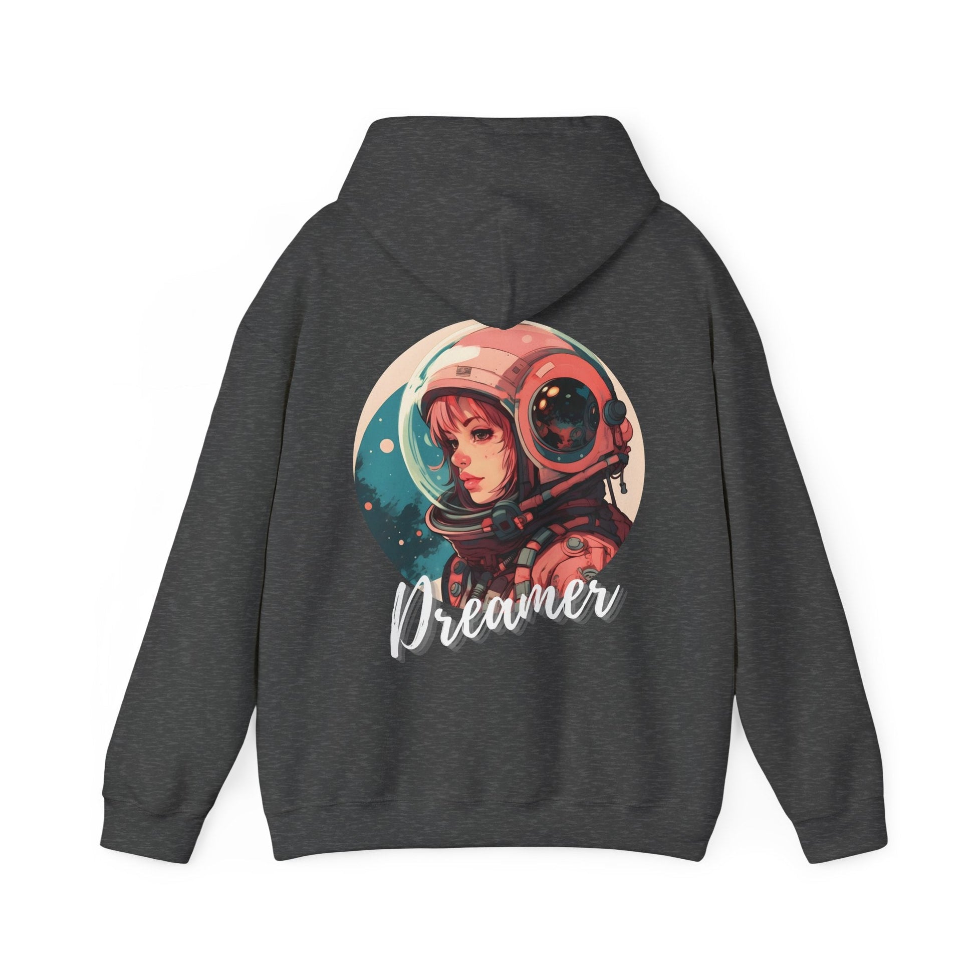 Dreamer Astronaut Hoodie – Bold Streetwear for Visionaries  BackBeat Wear Hoodie
