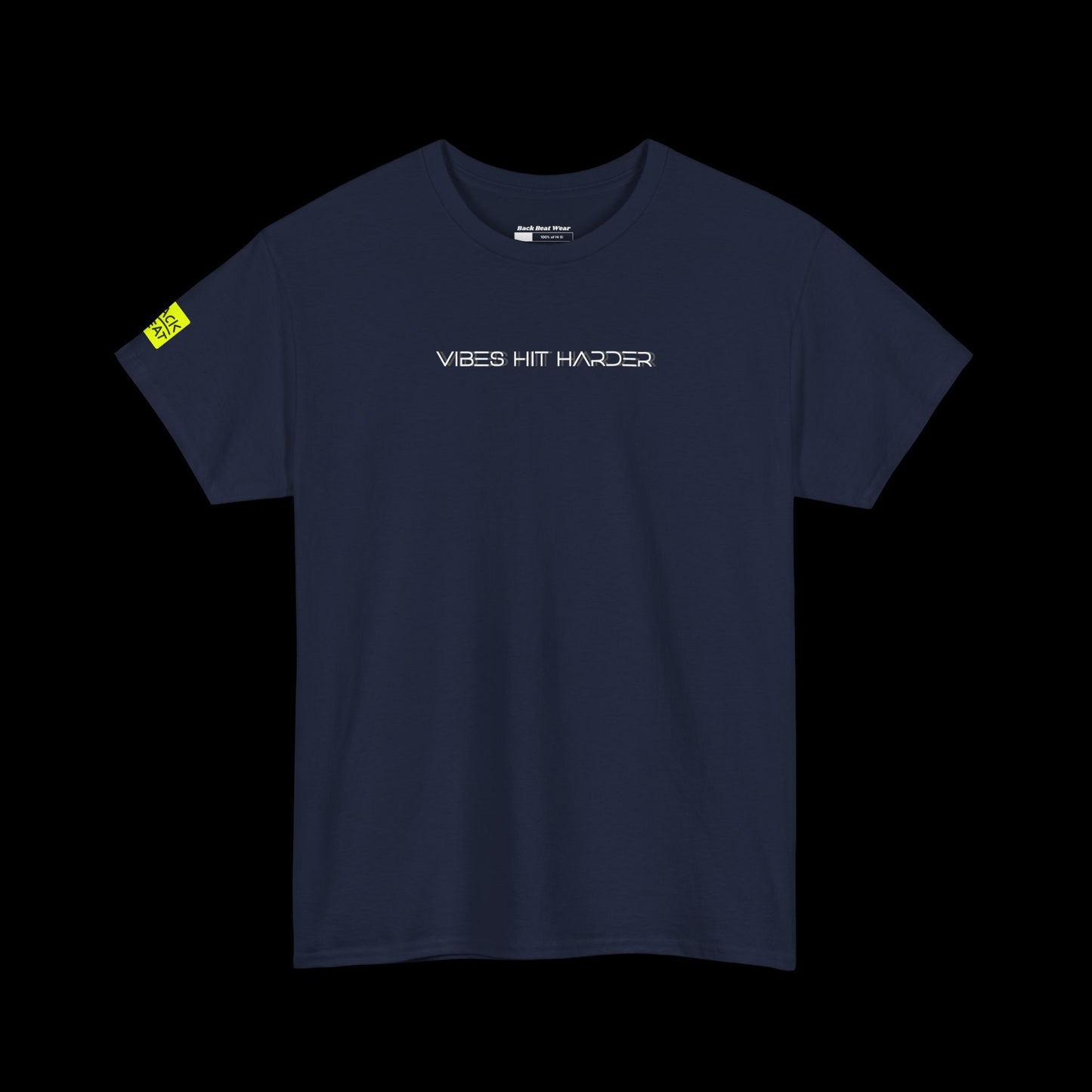 Vibes Hit Harder T-Shirt | Dark Club Energy Graphic Tee