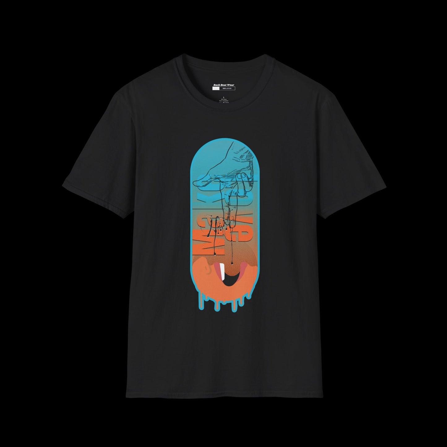 Make Love Front Print - Vibrant Graphic Tee BackBeat Wear T-Shirt