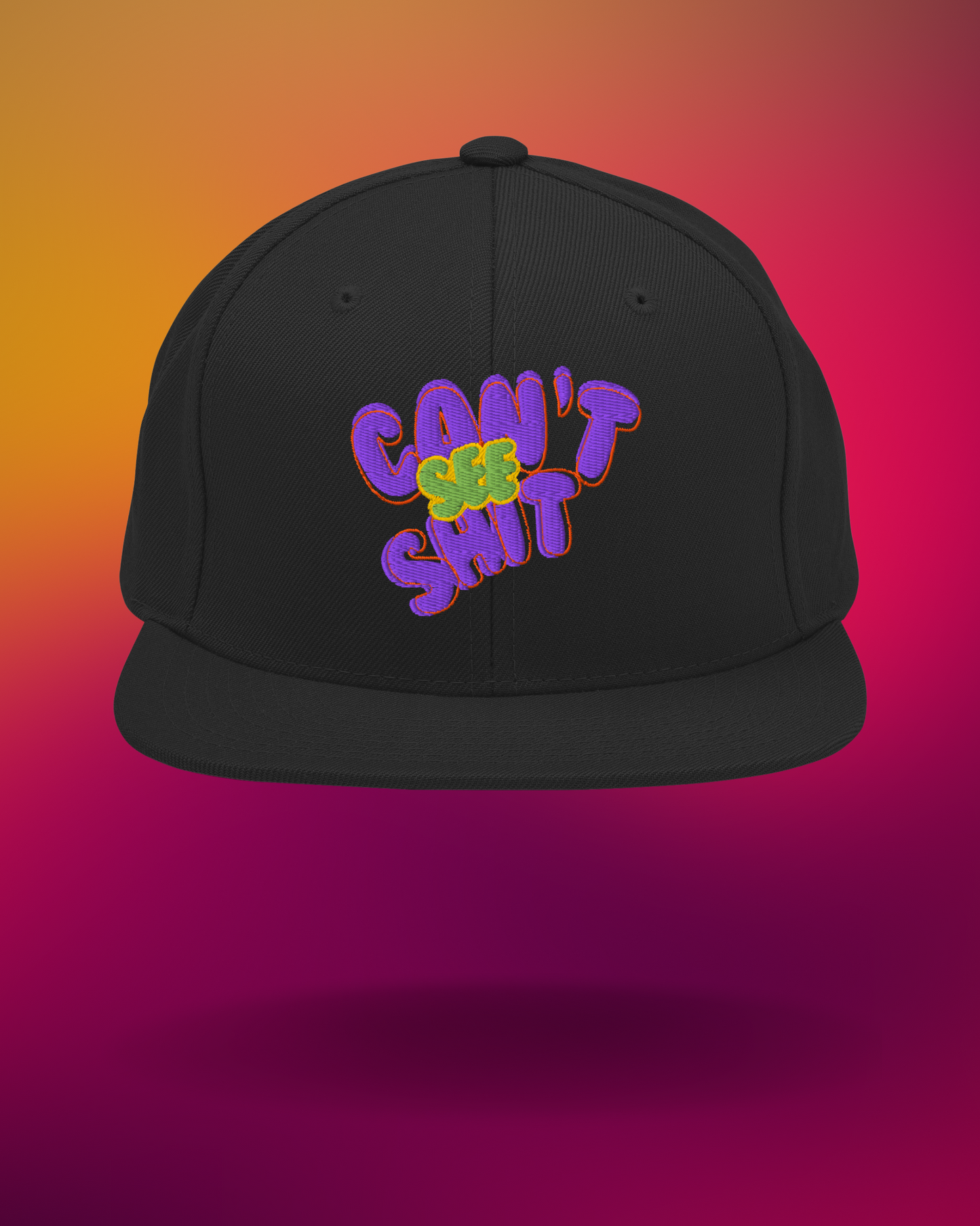 Can’t See Sh*t Snapback Hat | Playful Streetwear Accessory  BackBeat Wear