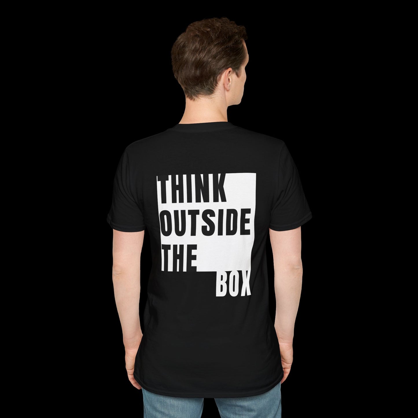 Think Outside The Box: Bold Graphic T-Shirt
