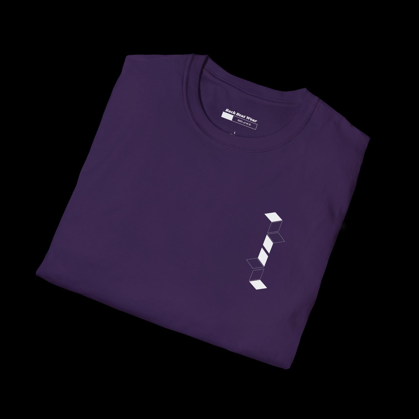 Geometric Flow: Minimalist Cube Design T-Shirt