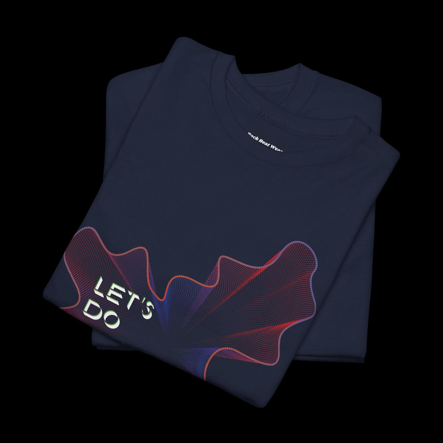 Let’s Do Techno: Abstract Rave Front Print