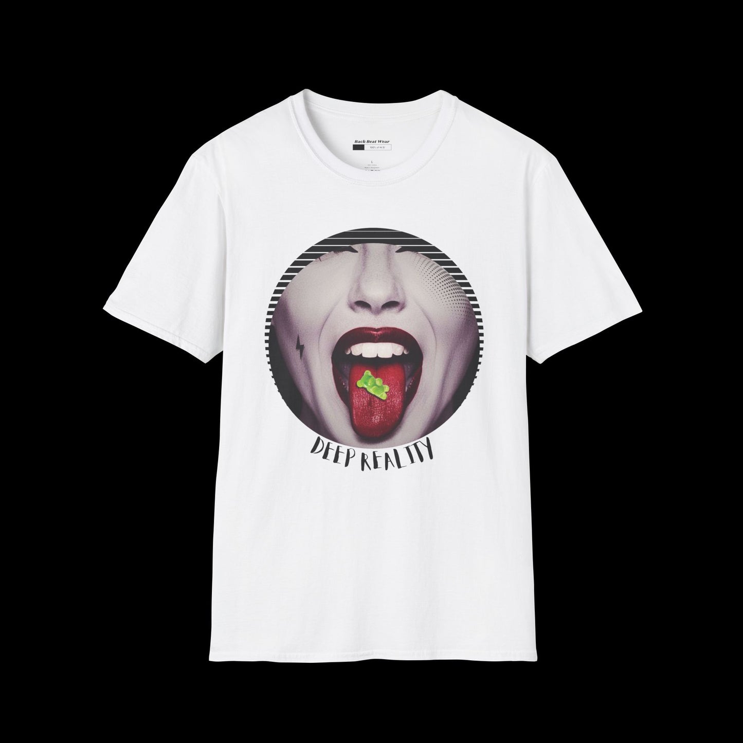 Deep Reality Graphic Tee Front | Urban style | BackBeat Wear