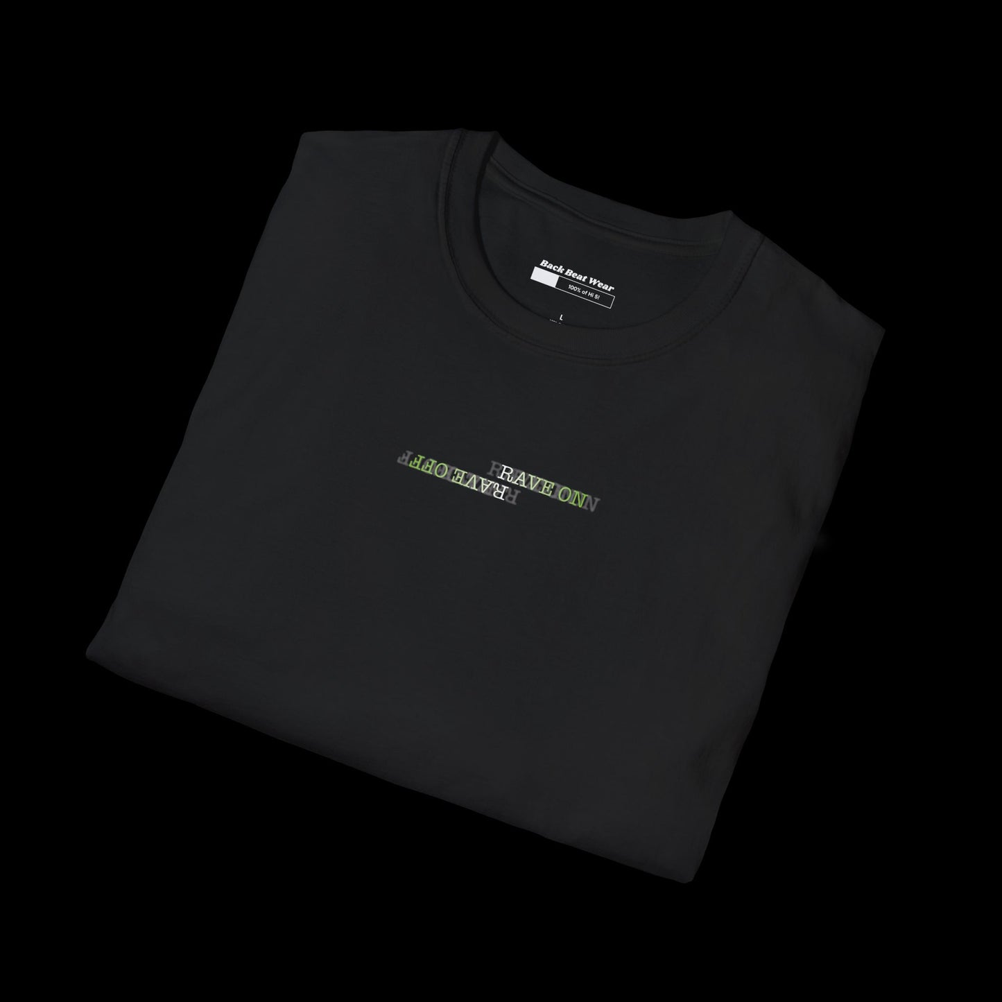 Rave on Rave Off T-Shirt | Psychedelic Graphic Tee for Ravers