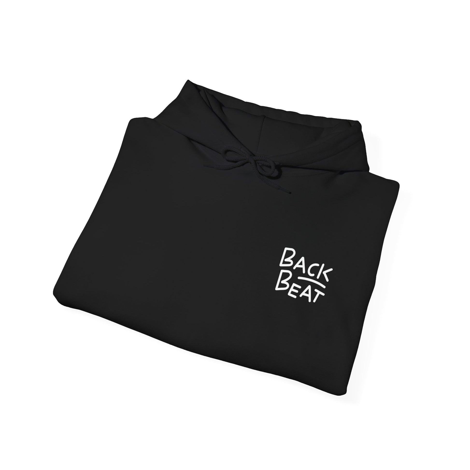 White Cross Hoodie – Bold and Minimalist Design - BackBeat Wear