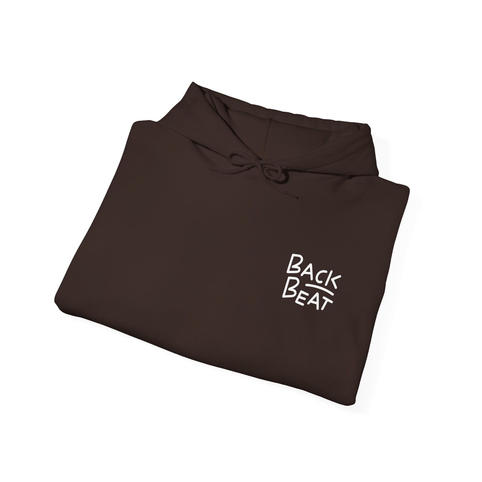 White Cross Hoodie – Bold and Minimalist Design - BackBeat Wear