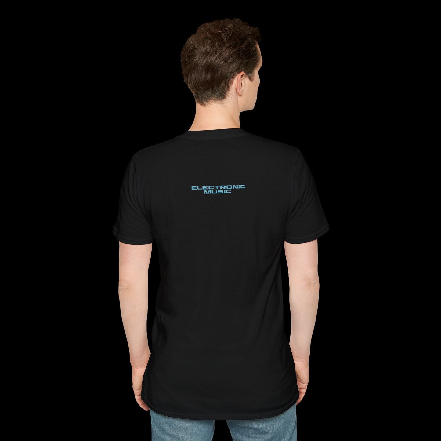 Electronic Pulse Front Print | Electronic Music T-Shirt BackBeat Wear T-Shirt