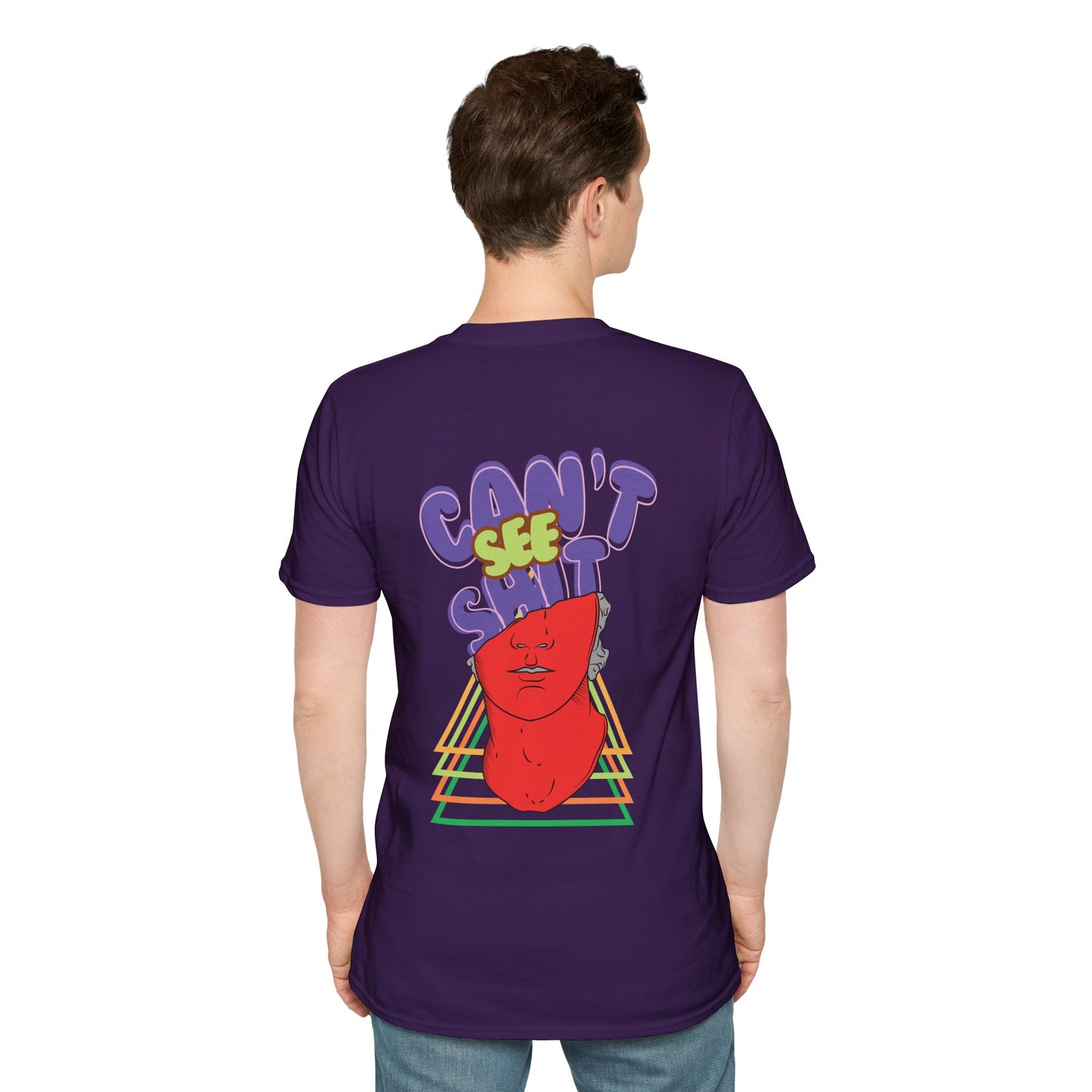 Can’t See Shit Graphic T-Shirt – Bold Typography | Street Culture Statement - BackBeat Wear