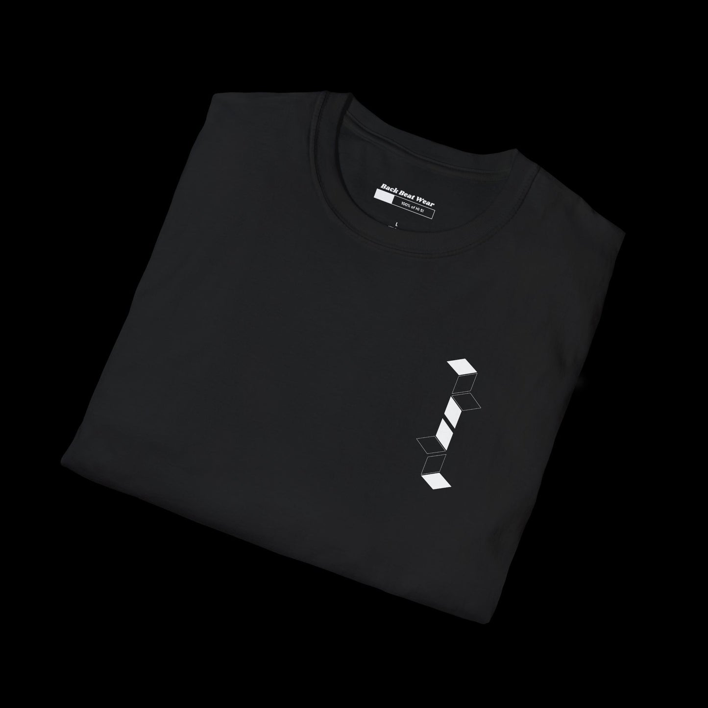 Geometric Flow: Minimalist Cube Design T-Shirt