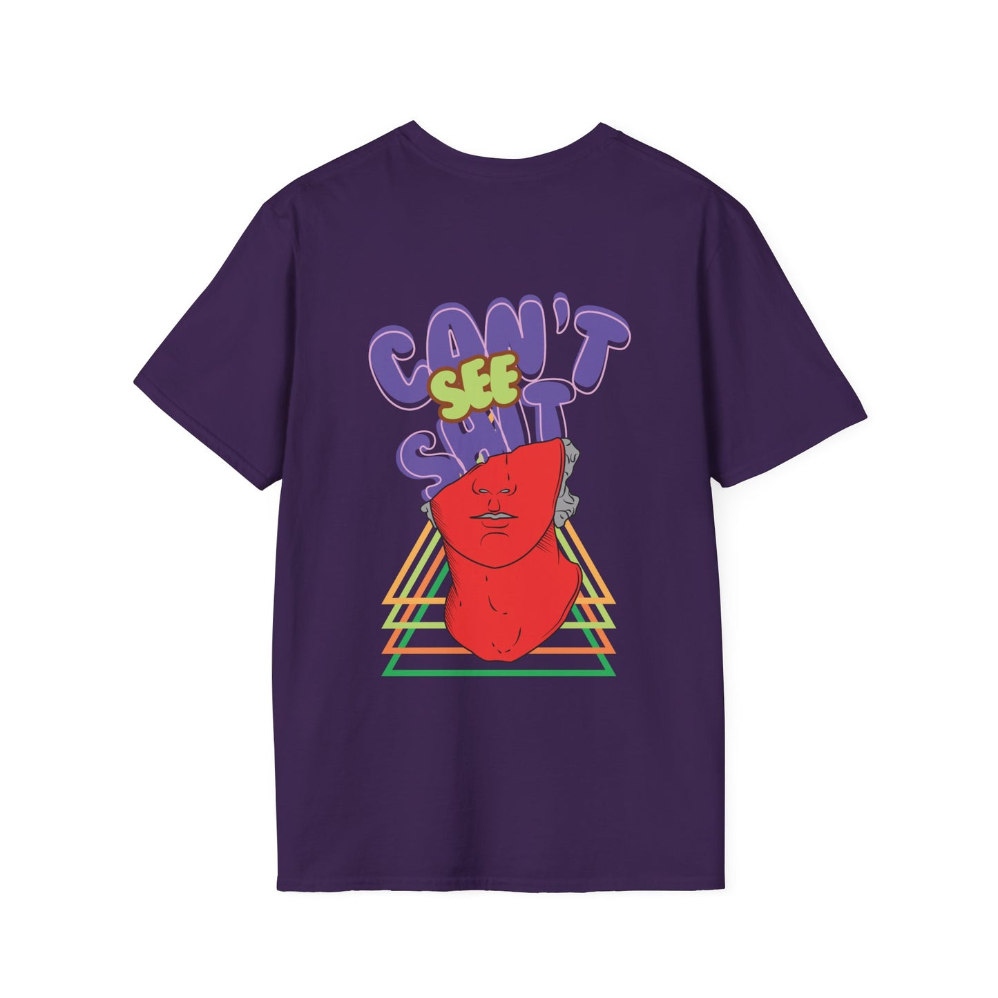 Can’t See Shit Graphic T-Shirt – Bold Typography | Street Culture Statement - BackBeat Wear