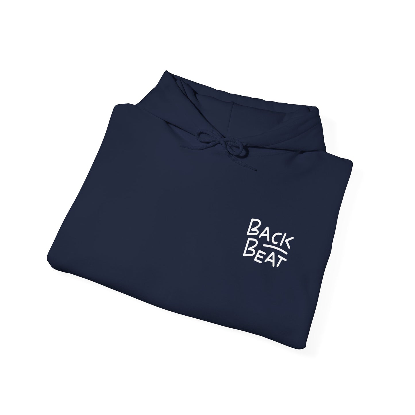 White Cross Hoodie – Bold and Minimalist Design - BackBeat Wear