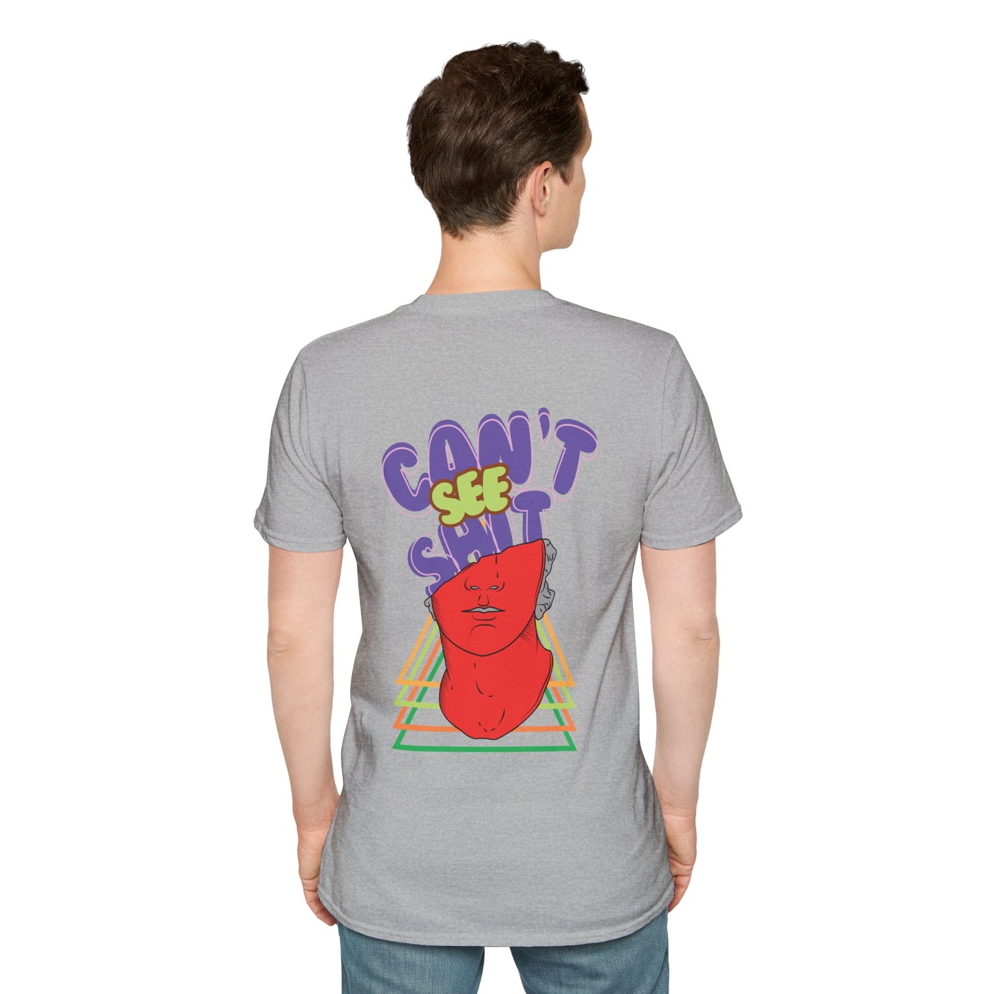 Can’t See Shit Graphic T-Shirt – Bold Typography | Street Culture Statement - BackBeat Wear