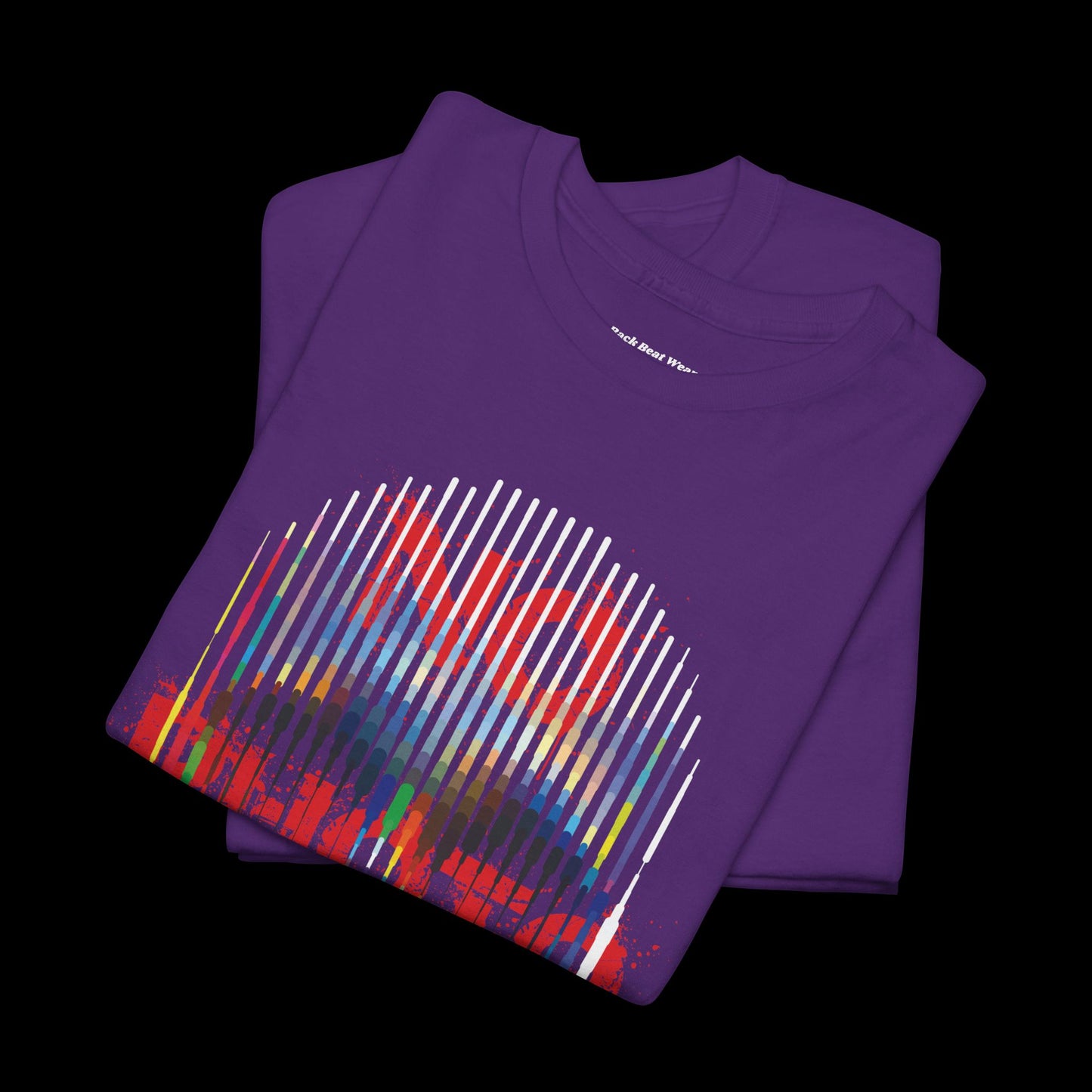 No Photo Policy: Glitch Skull Front Print