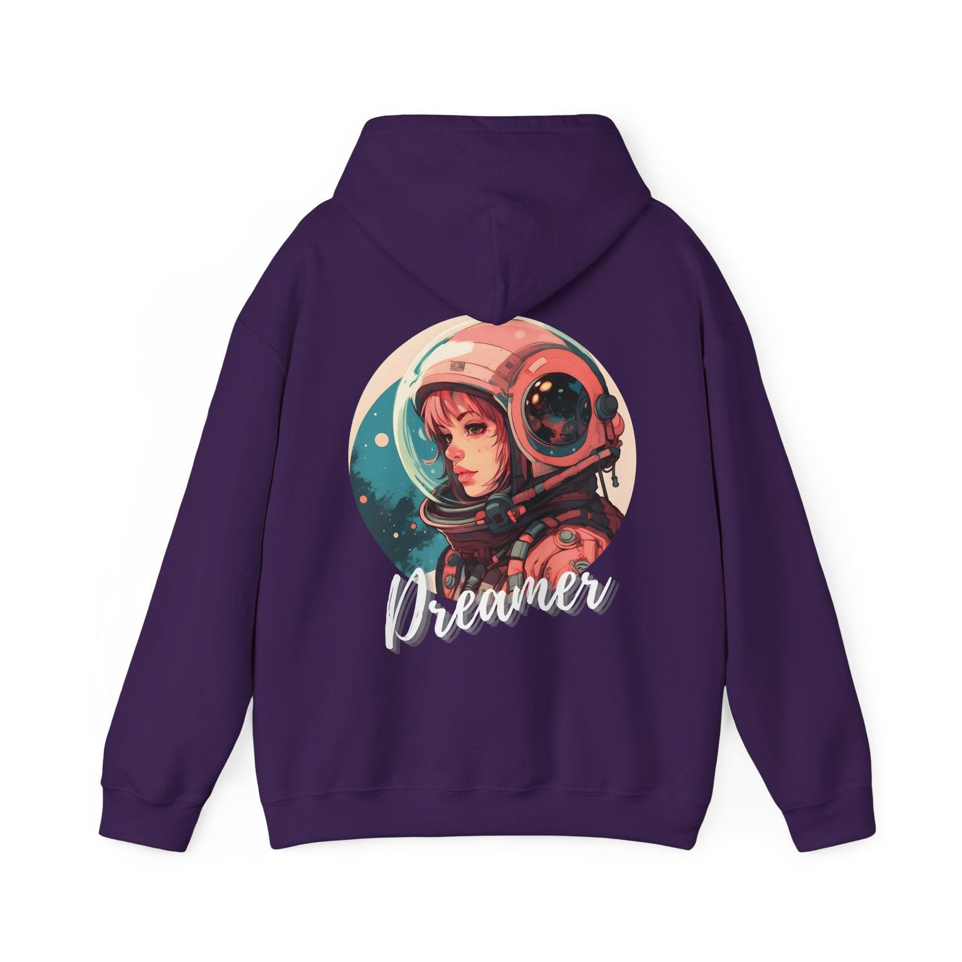 Dreamer Astronaut Hoodie – Bold Streetwear for Visionaries  BackBeat Wear Hoodie