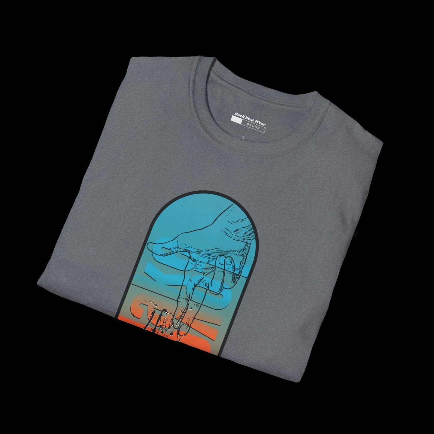 Make Love Front Print - Vibrant Graphic Tee BackBeat Wear T-Shirt