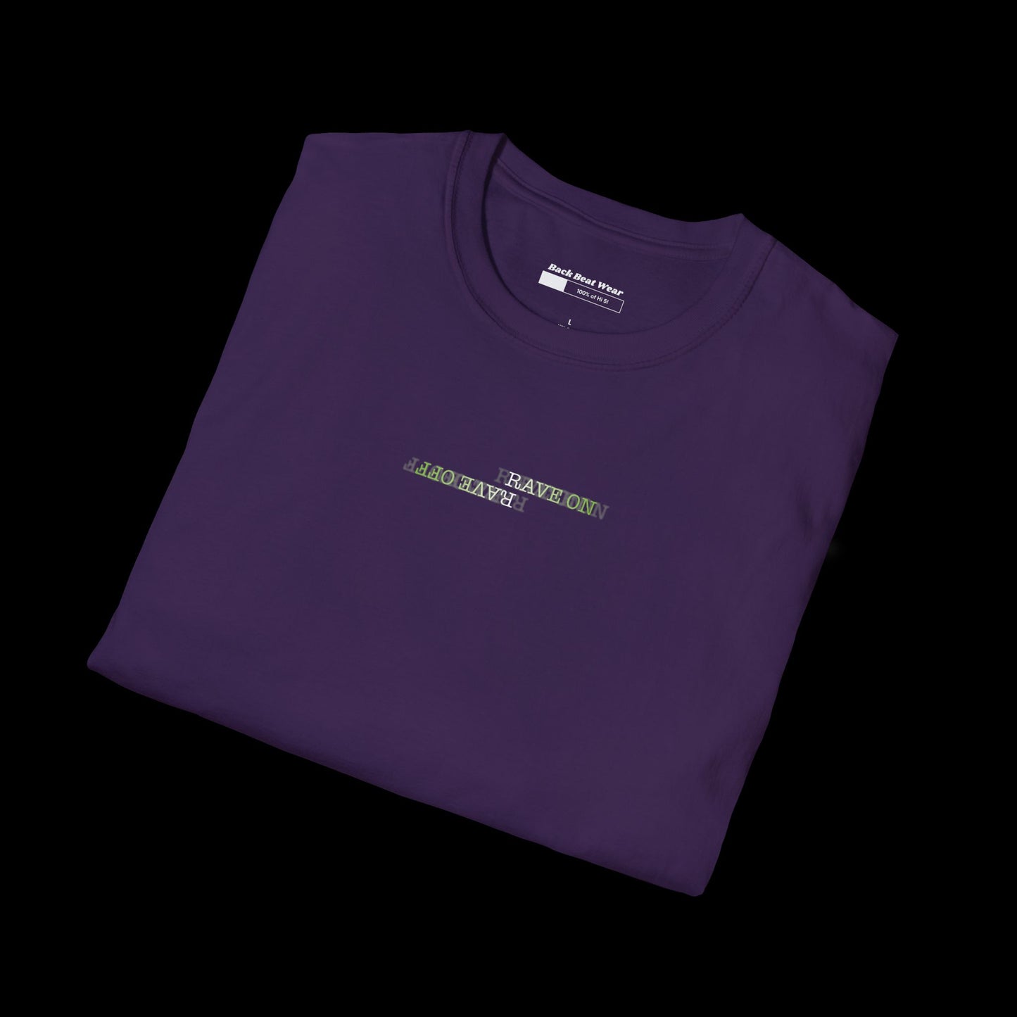 Rave on Rave Off T-Shirt | Psychedelic Graphic Tee for Ravers
