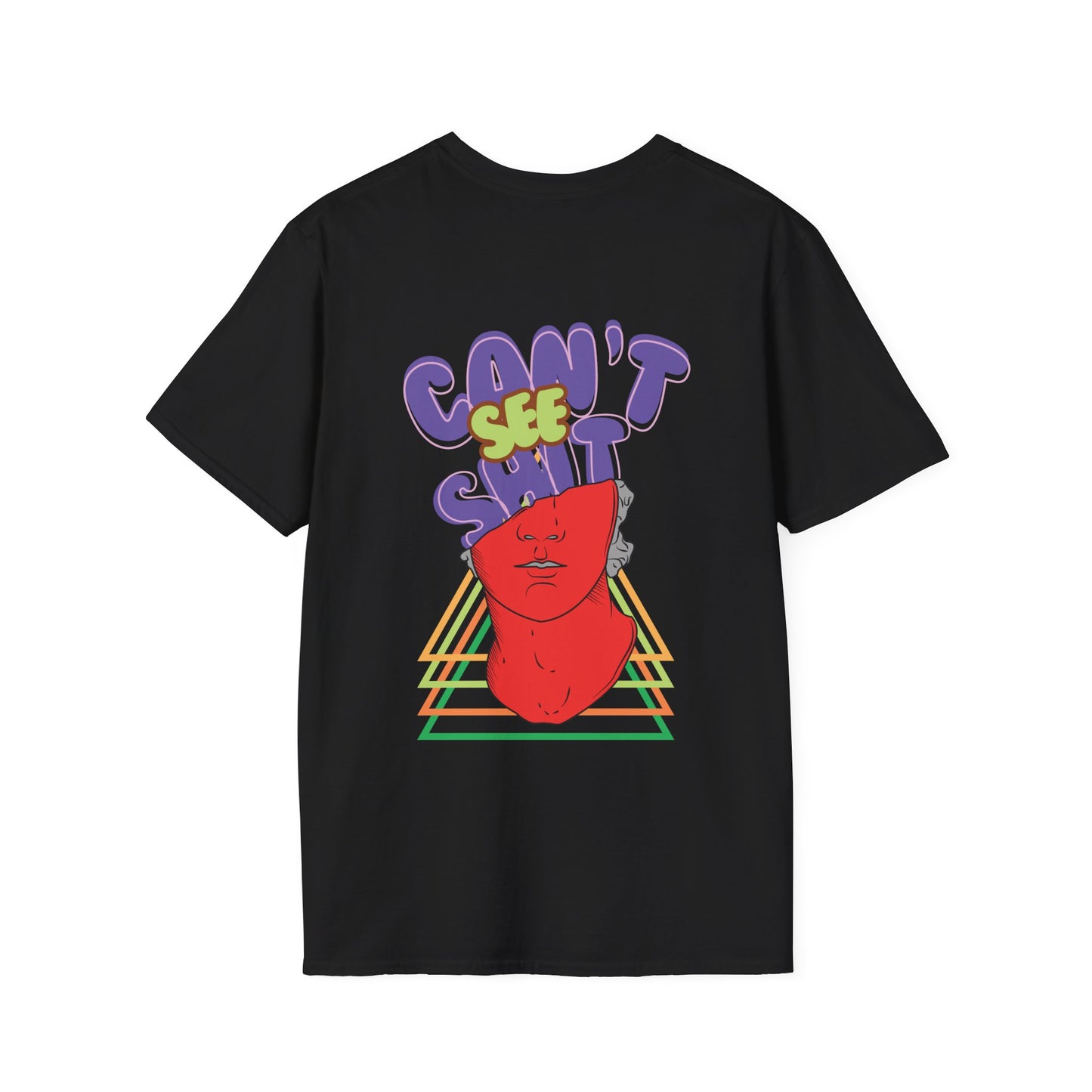 Can’t See Shit Graphic T-Shirt – Bold Typography | Street Culture Statement - BackBeat Wear