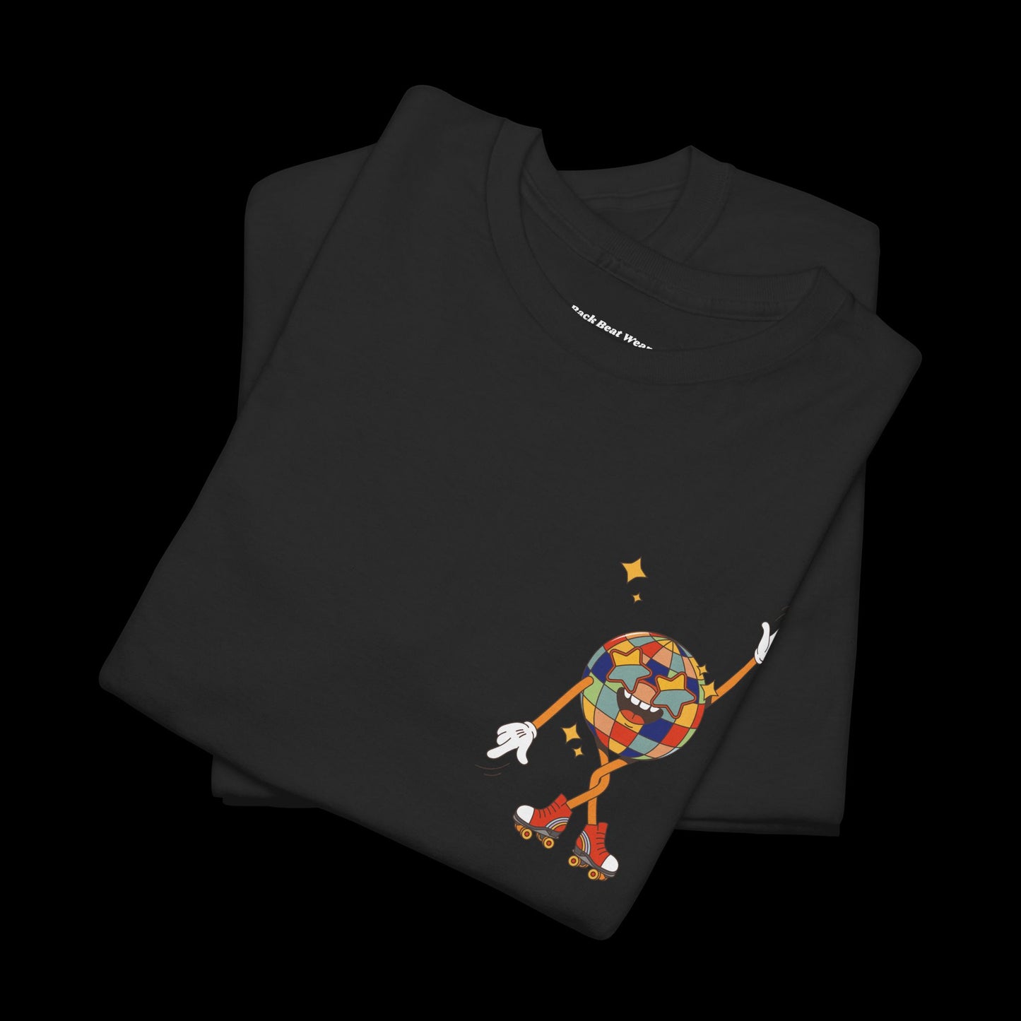 DISCO Front & Back Print t-shirt — Retro Disco House Graphic