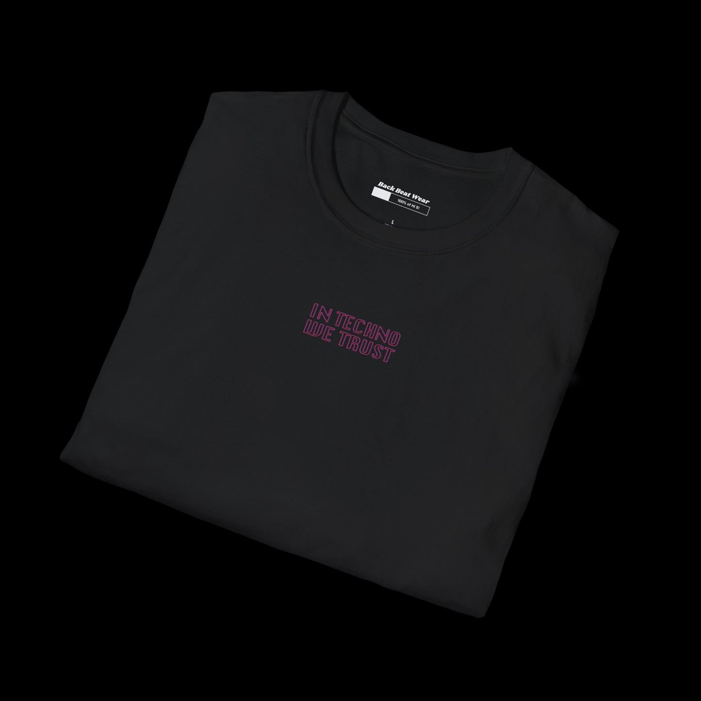 In Techno We Trust Spiral Tee