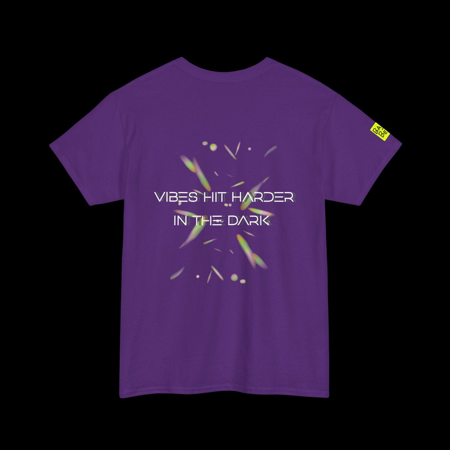 Vibes Hit Harder T-Shirt | Dark Club Energy Graphic Tee
