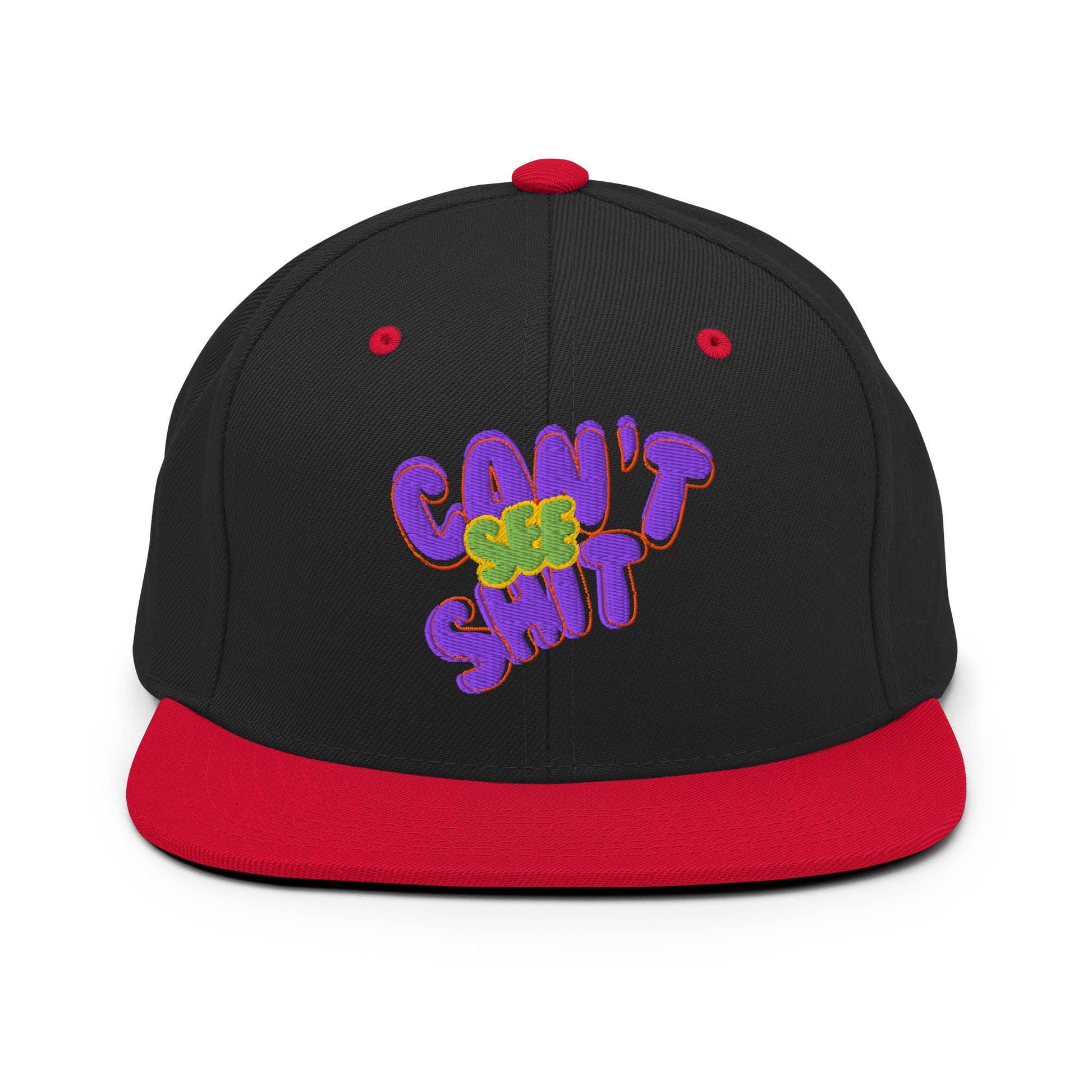 Can’t See Sh*t Snapback Hat | Playful Streetwear Accessory  BackBeat Wear