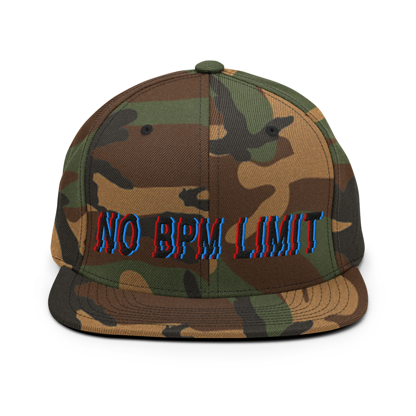 No BPM Limit: Futuristic Snapback Cap