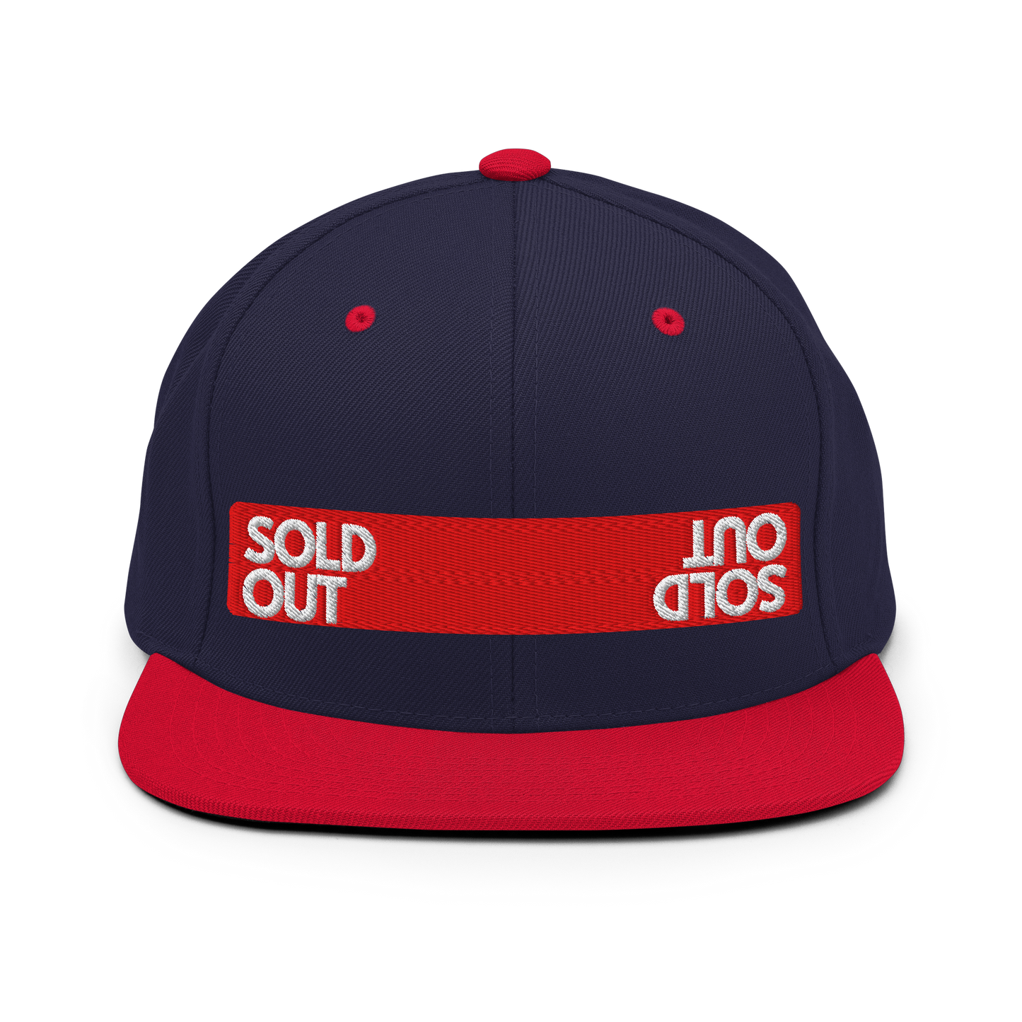 "SOLD OUT" Snapback Hat |  Embroidered Streetwear Cap  BackBeat Wear