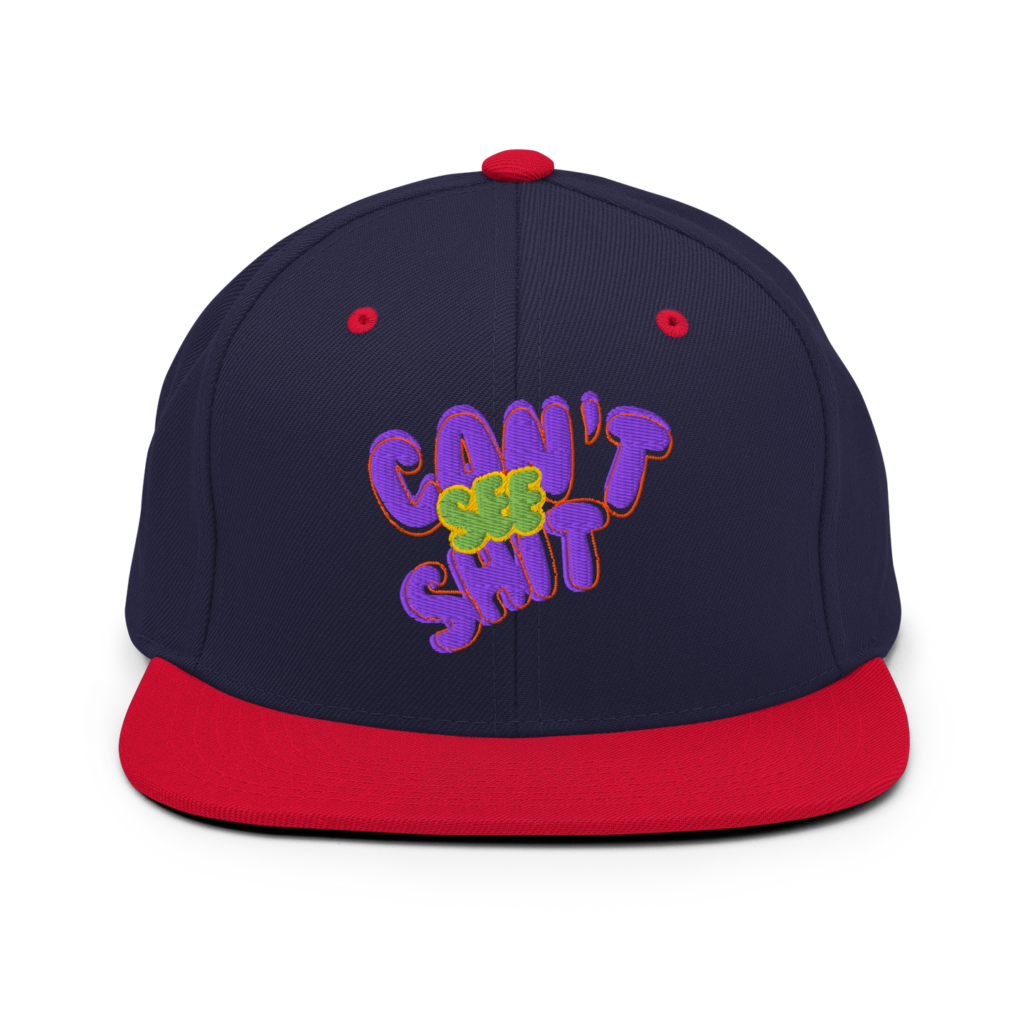 Can’t See Sh*t Snapback Hat | Playful Streetwear Accessory  BackBeat Wear