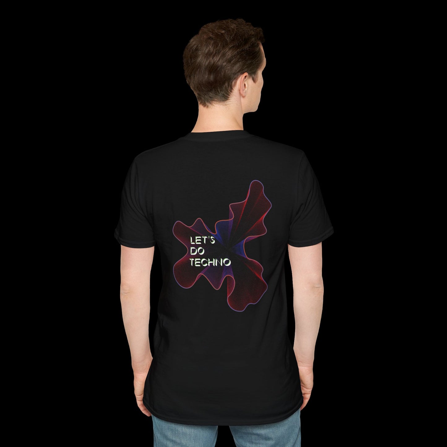 Let’s Do Techno: Abstract Rave T-Shirt