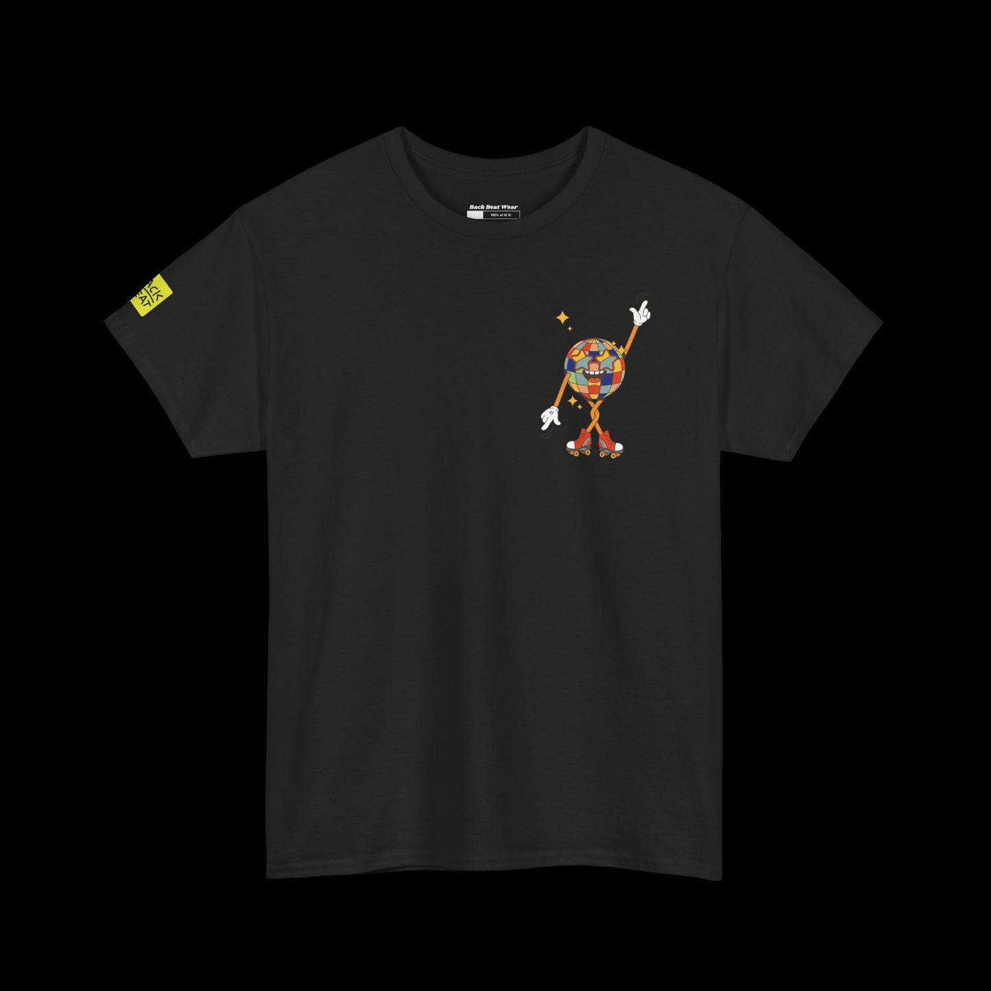 DISCO Front & Back Print t-shirt — Retro Disco House Graphic