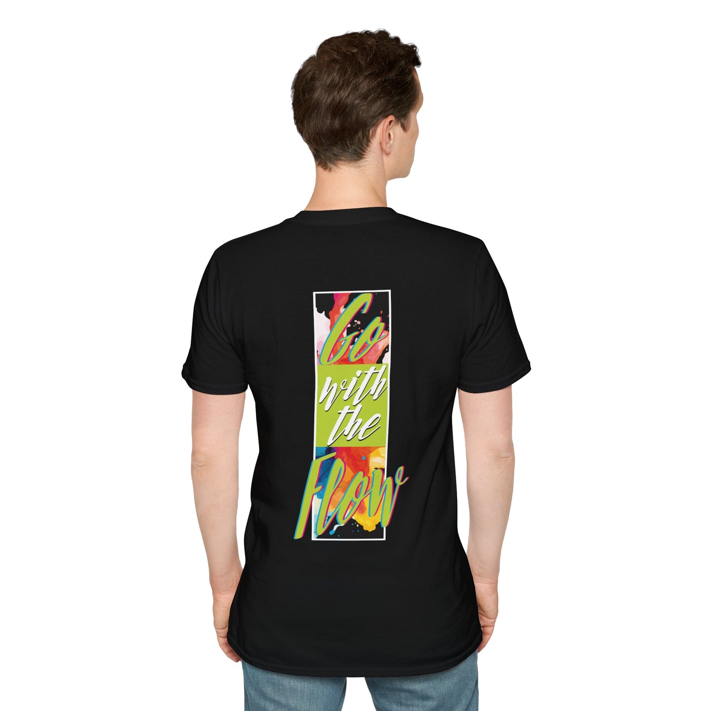 Go with the Flow - Eco-Friendly Graphic Tee