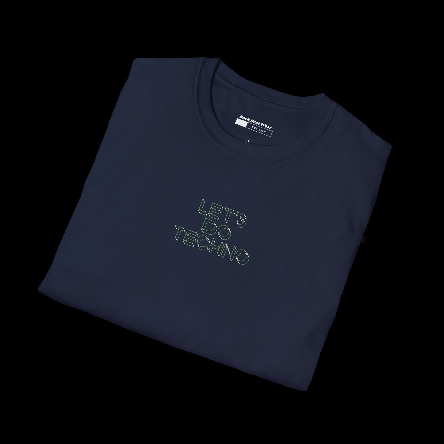 Let’s Do Techno: Abstract Rave T-Shirt