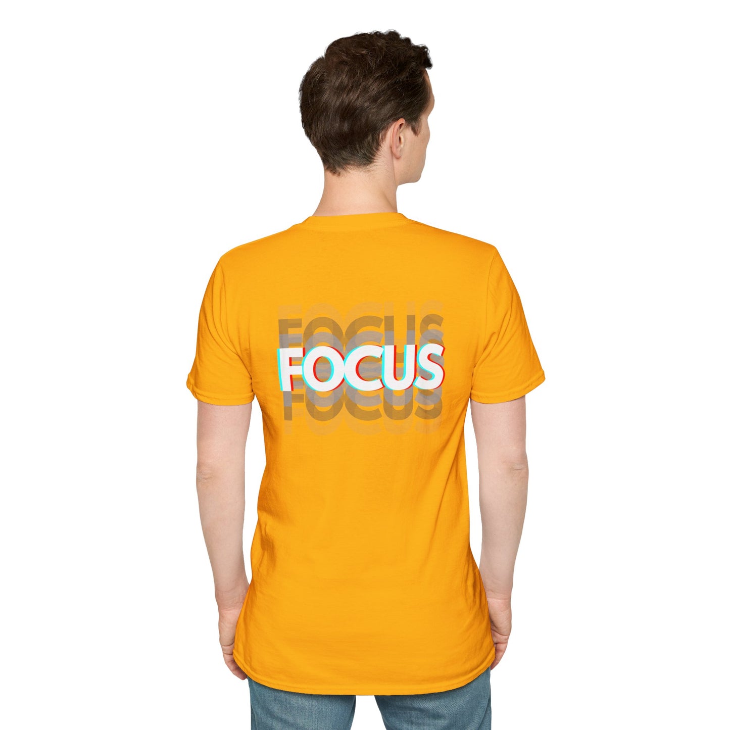 Bold 'FOCUS' T-Shirt | Unique Artistic Clothing | Backbeat Wear