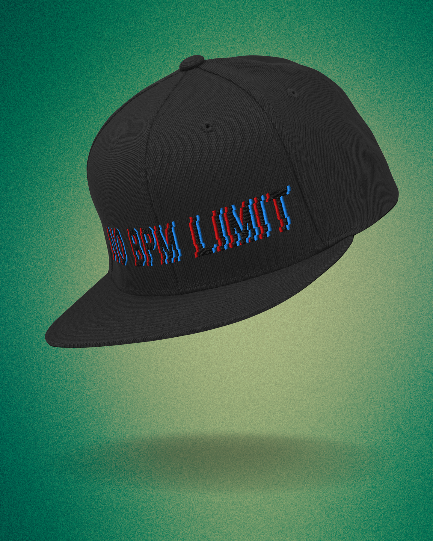 No BPM Limit: Futuristic Snapback Cap