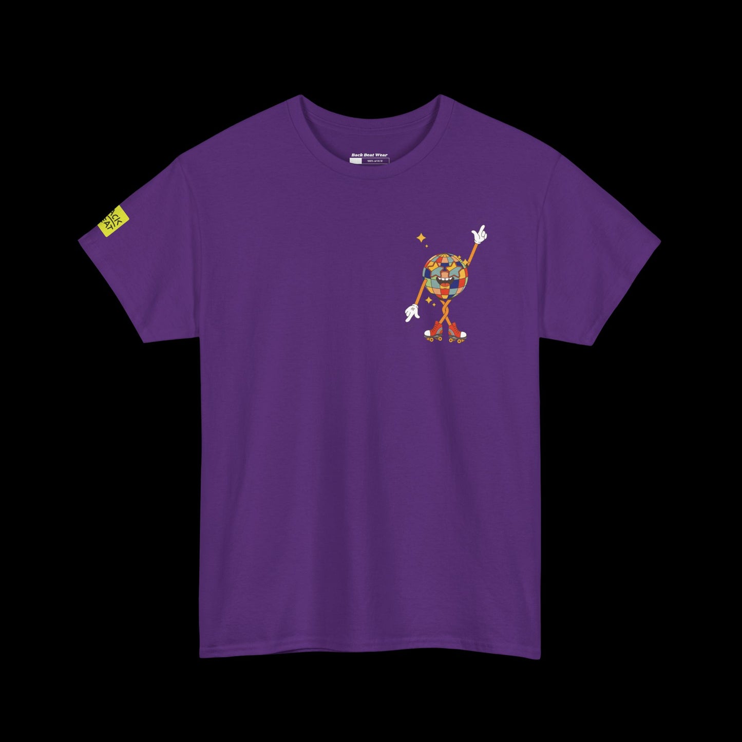 DISCO Front & Back Print t-shirt — Retro Disco House Graphic