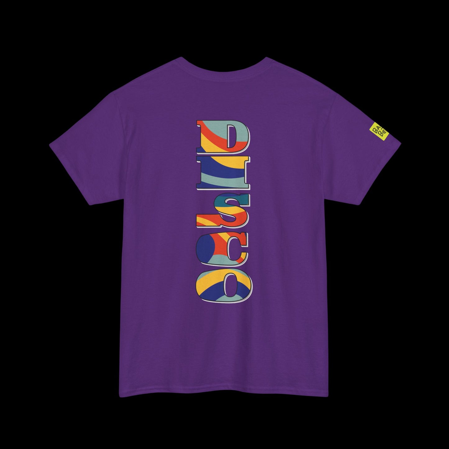 DISCO Front & Back Print t-shirt — Retro Disco House Graphic