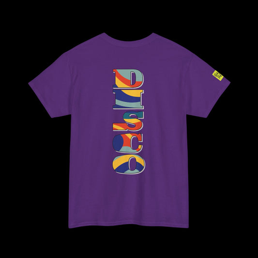 DISCO Front & Back Print t-shirt — Retro Disco House Graphic