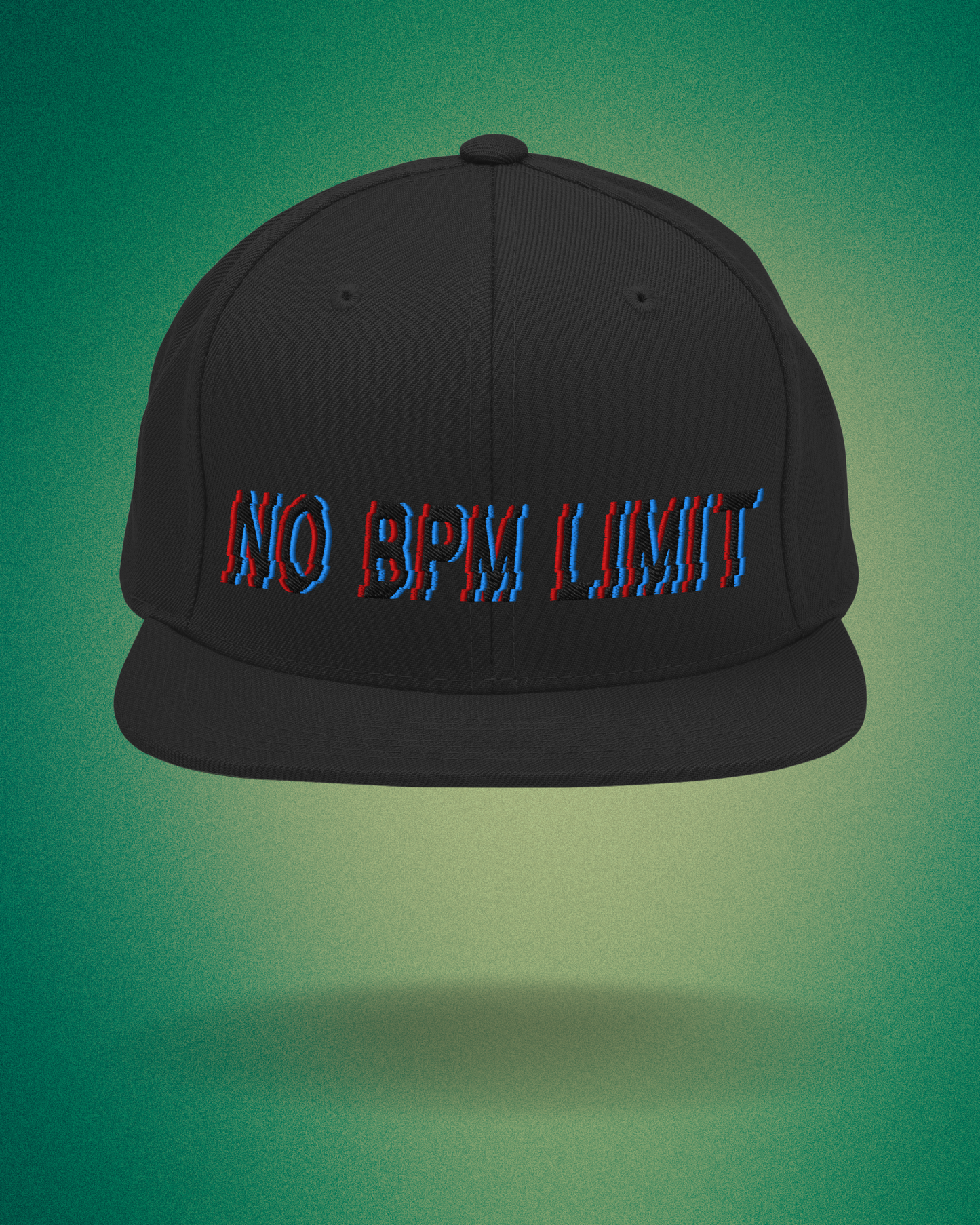 No BPM Limit: Futuristic Snapback Cap