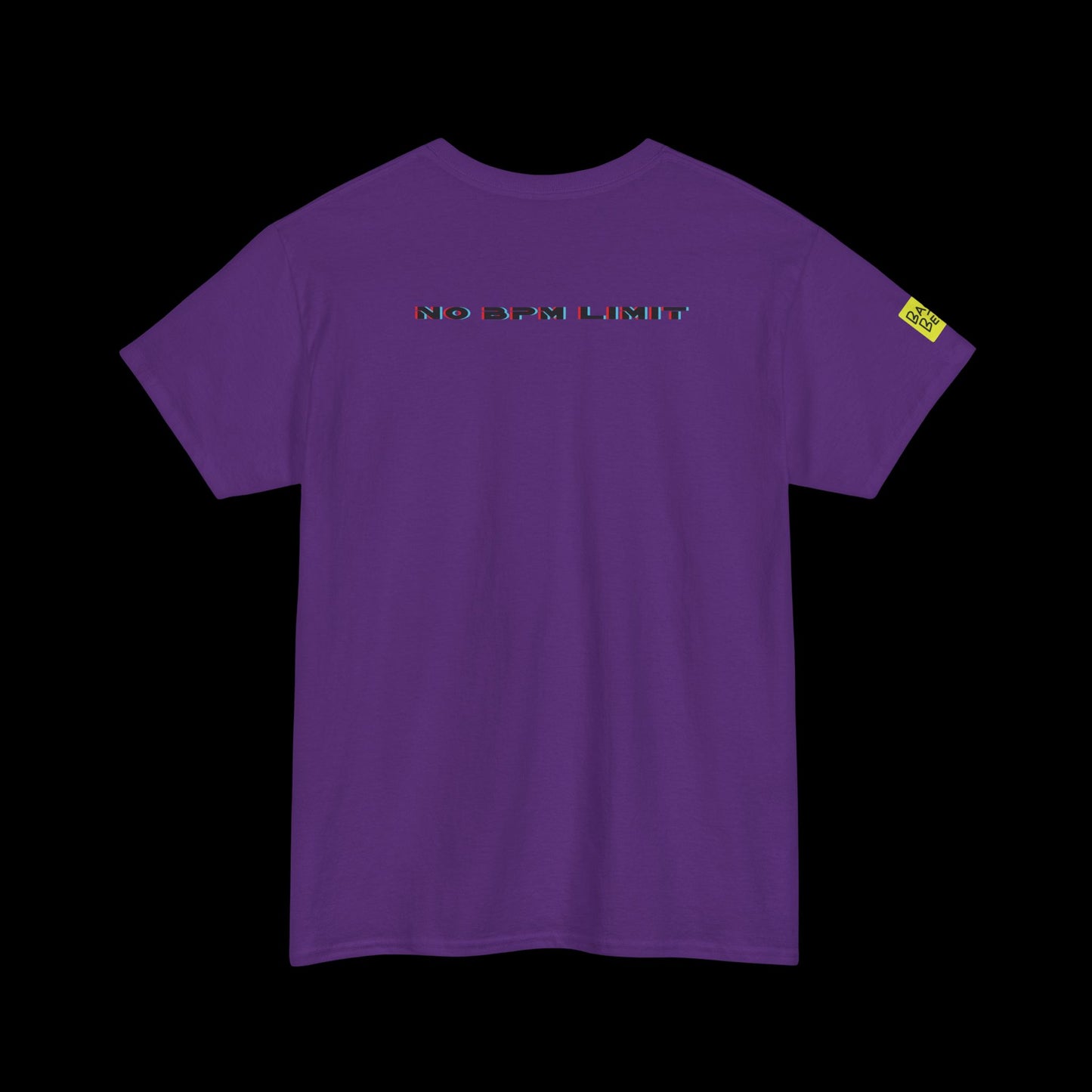 No BPM Limit Vinyl Skull: Front Print T-Shirt